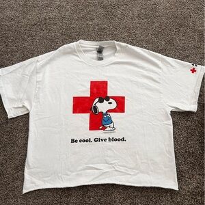 Be Cool. Give Blood. Snoopy Shirt